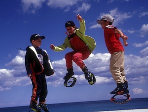 «Kangoo jumping» на Фестивале