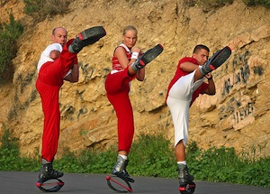 «Kangoo jumping» на Фестивале