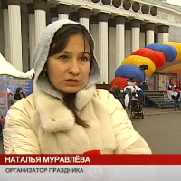 Телерепортаж с семейного праздника «Спортлэнд в Зимней деревне»